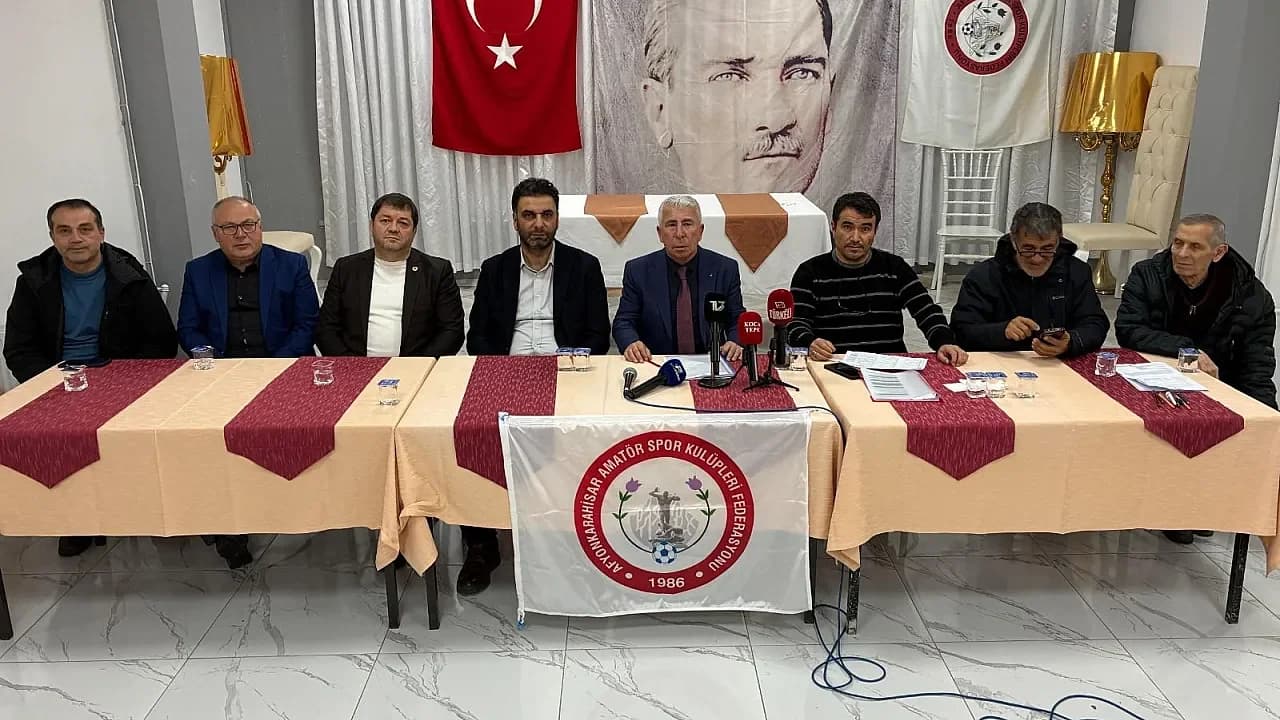 Afyon 2. Amatör Lig’de Kuralar Çekildi: 16 Takım İki Grupta Şampiyonluk Arayacak
