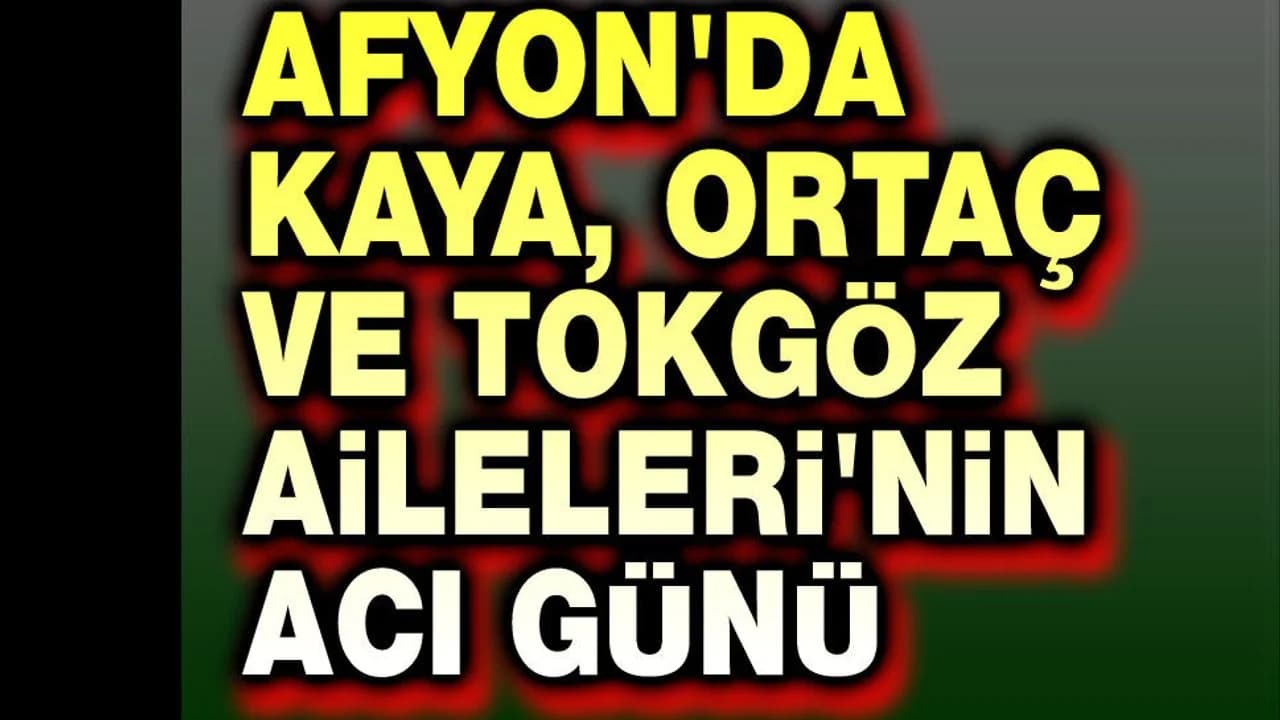 Afyonkarahisar'da 23 Mart 2026 Günü Vefat Eden Vatandaşlarımız