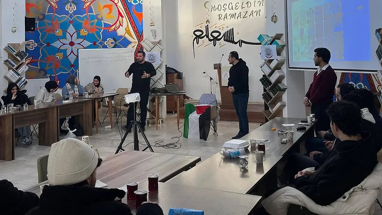 Afyonkarahisar Müftülüğü’nden Filistinli Gençlere Manevi Destek Buluşması