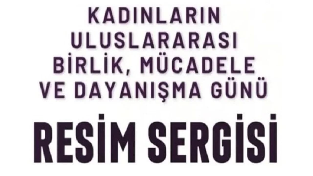 Afyon’da 8 Mart Ruhunu Yansıtan Anlamlı Sergi: Kadın Emeği Tuvallere Taşınıyor