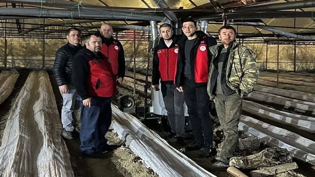 Dünyaca Ünlü Afyon Kirazını Korumak İçin Çiftçilerin 'Don' Nöbeti