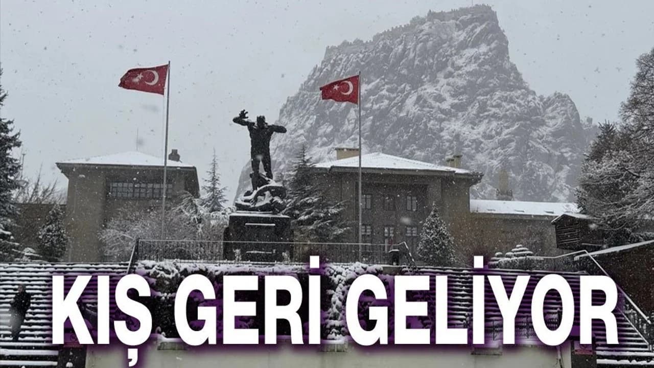 Afyonkarahisar'da Bahar Beklenirken Kış Yüzünü Gösterdi: Sıcaklıklar Sert Düşüyor