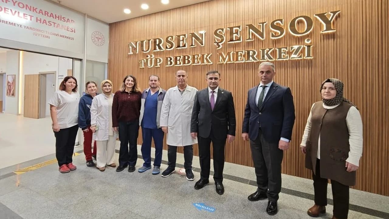 Afyonkarahisar'da Ücretsiz Tüp Bebek Merkezi Hizmete Girdi
