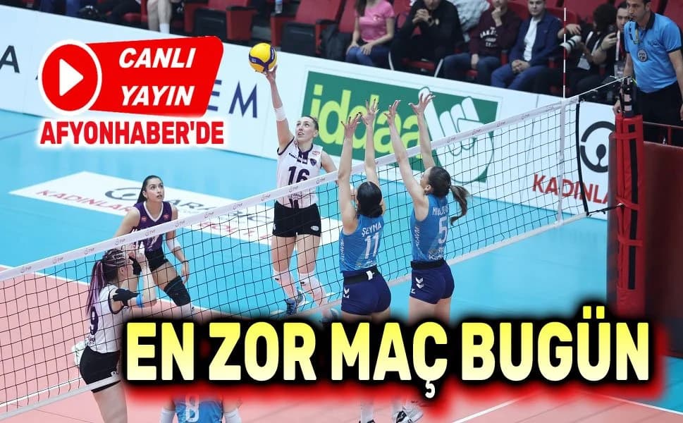 Afyon Belediye Yüntaş, Vestel Manisa BBSK Karşısında Kritik Sınavda