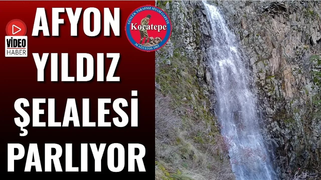 Hocalar’ın Gizli Hazinesi Yıldız Şelalesi Yağışlarla Yeniden Hayat Buldu