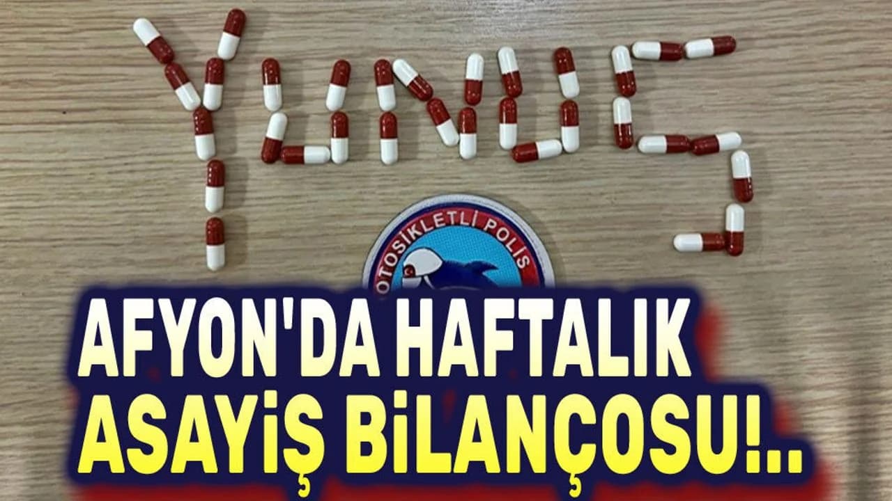 Afyonkarahisar'da Bir Haftalık Trafik Denetimi: Sürücülere 1 Milyon TL'yi Aşkın Ceza Kesildi