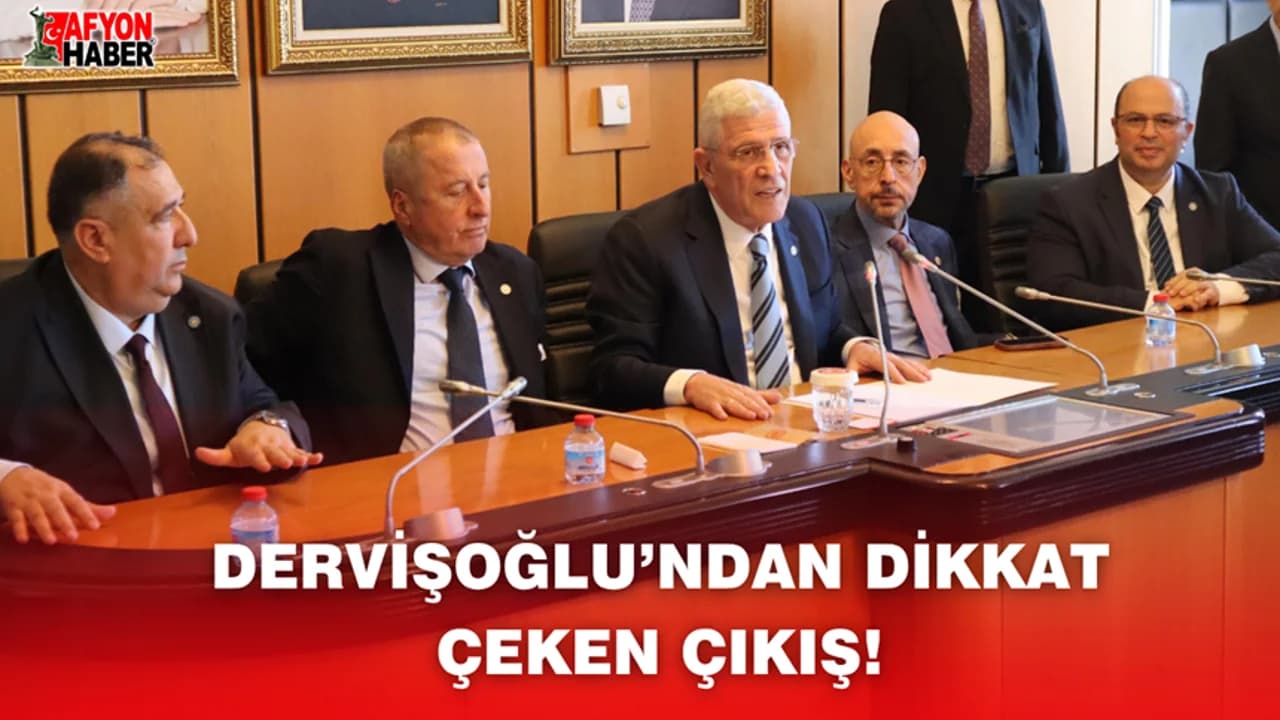 İYİ Parti Lideri Dervişoğlu, TBMM'de Afyonkarahisar Heyetini Ağırladı: "Sırtımı Size Yaslıyorum"