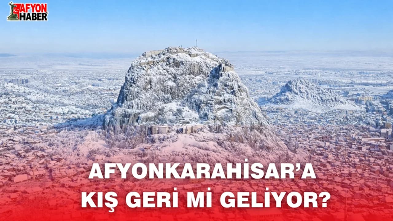 Afyonkarahisar'da Ani Sıcaklık Düşüşü: Yüksek Kesimlerde Kar ve Zirai Don Uyarısı