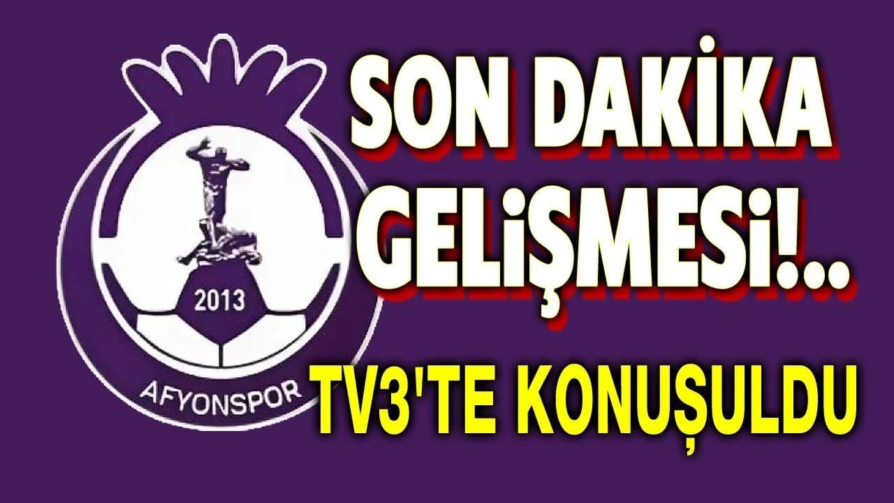 MHP Milletvekili Mehmet Taytak'tan Afyonspor İçin Destek Kararı: "İnisiyatif Alacağım"