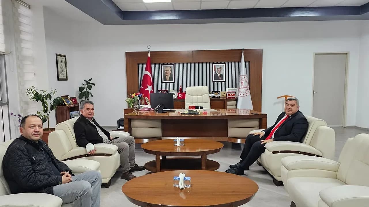 AKÜ Eğitim Fakültesi’nden İl Milli Eğitim Müdürlüğü’ne İşbirliği Ziyareti