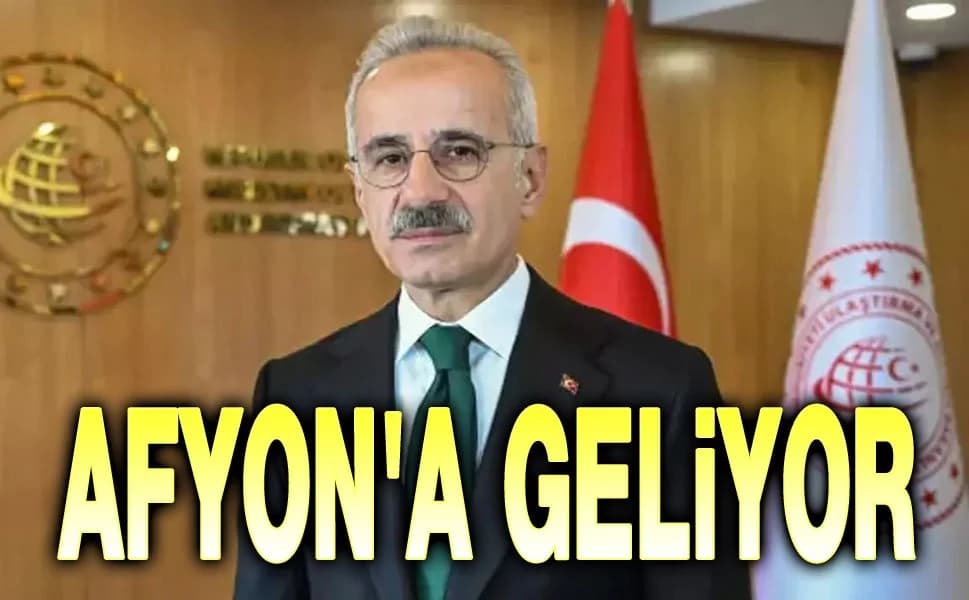 Bakan Uraloğlu’nun Afyonkarahisar Mesaisi Başlıyor: YHT Şantiyesinde İnceleme ve Yol Açılışları Yapılacak