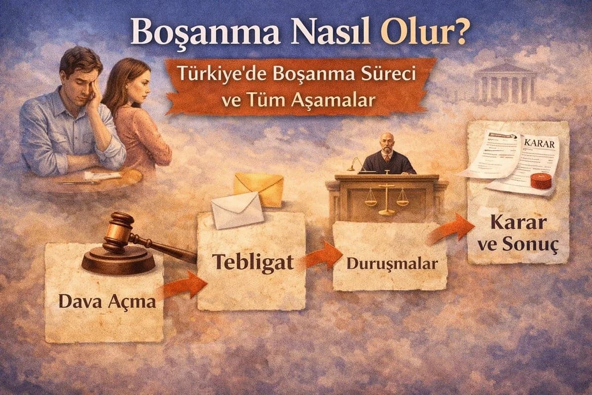 Türkiye'de Boşanma Süreci: Anlaşmalı ve Çekişmeli Davalarda Hukuki Aşamalar