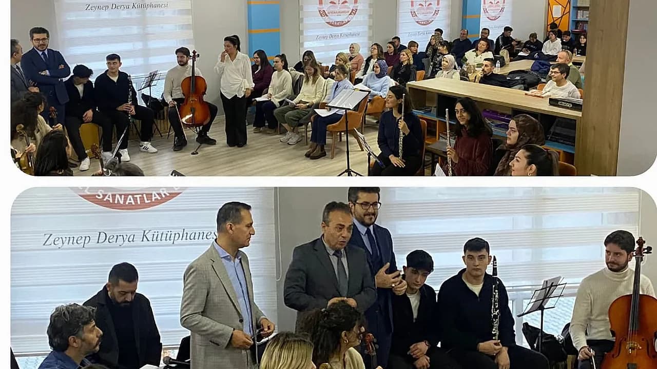 Afyon Maarif Orkestrası’nda Notalar Nesilleri Buluşturuyor