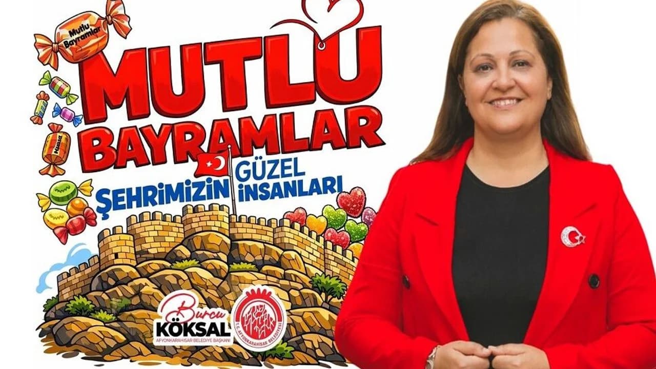 Afyonkarahisar Belediye Başkanı Burcu Köksal'dan Birlik ve Dayanışma Vurgulu Bayram Mesajı