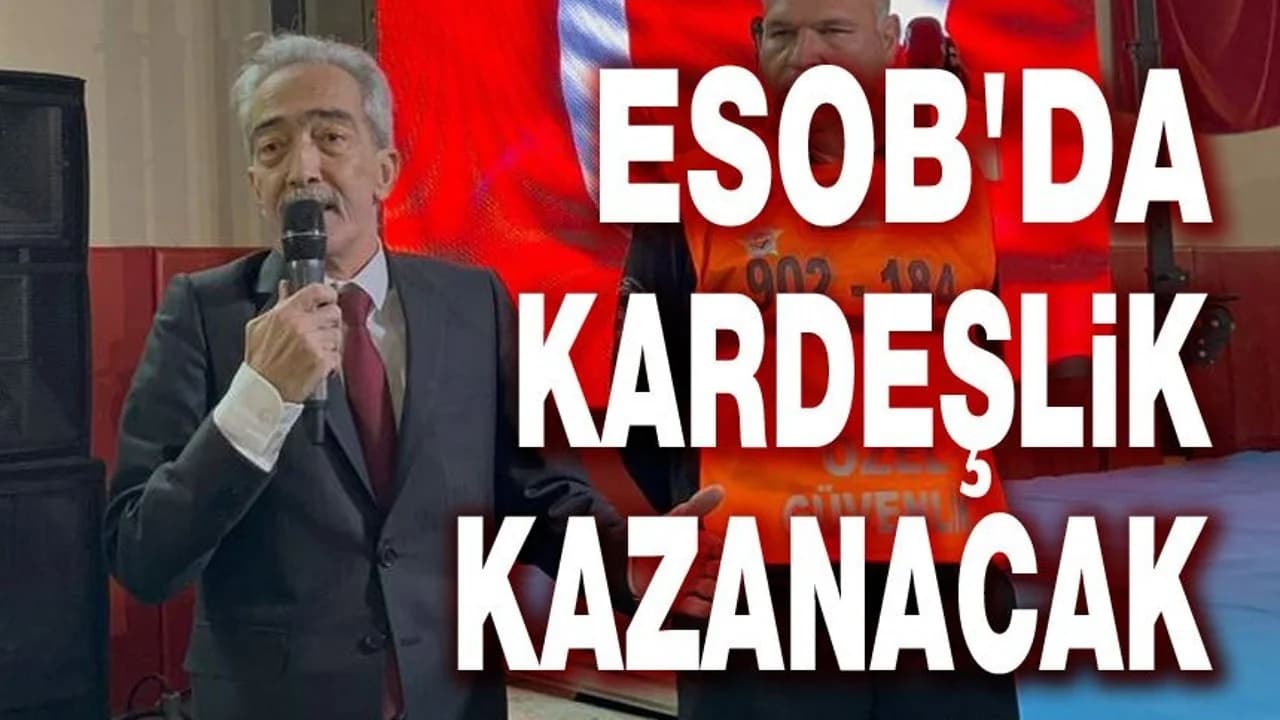 Afyonkarahisar ESOB 29. Olağan Genel Kurulu'nda Adaylardan Birlik ve Beraberlik Vurgusu