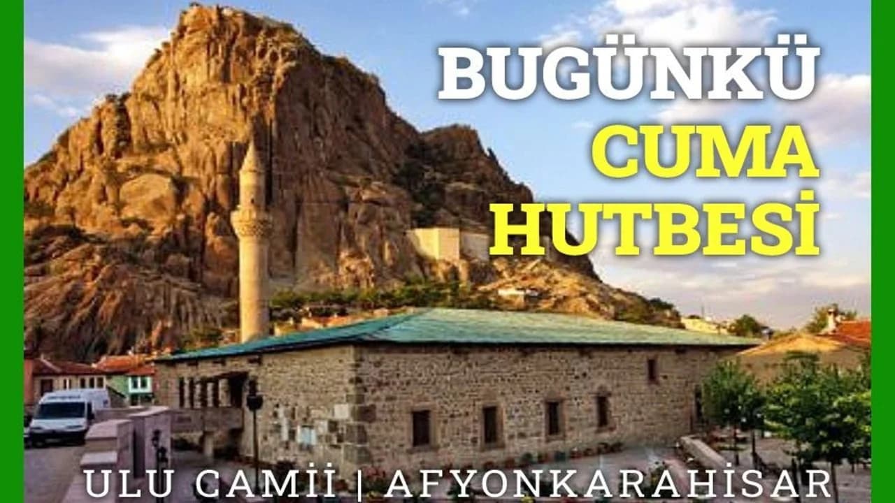 Diyanet'in Cuma Hutbesinde "Ümmet Bilinci" ve Vahdet Çağrısı