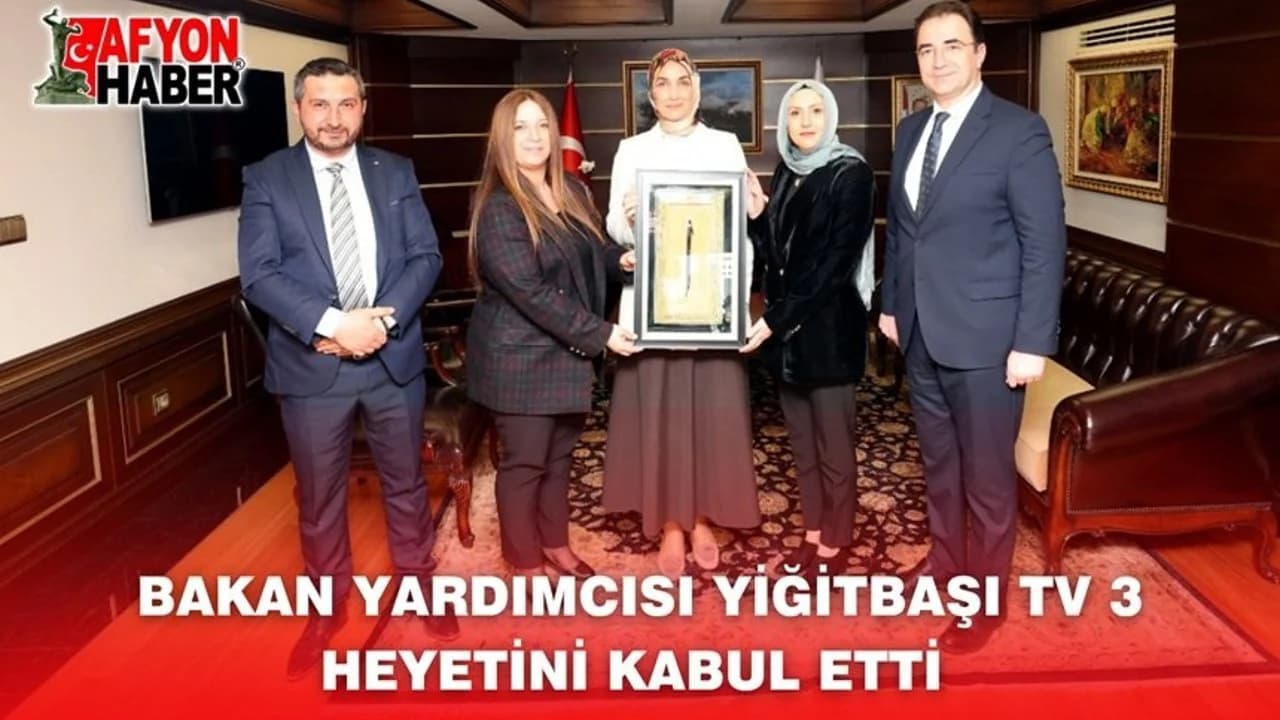İçişleri Bakan Yardımcısı Yiğitbaşı, TV 3 Heyetini Ankara'da Ağırladı