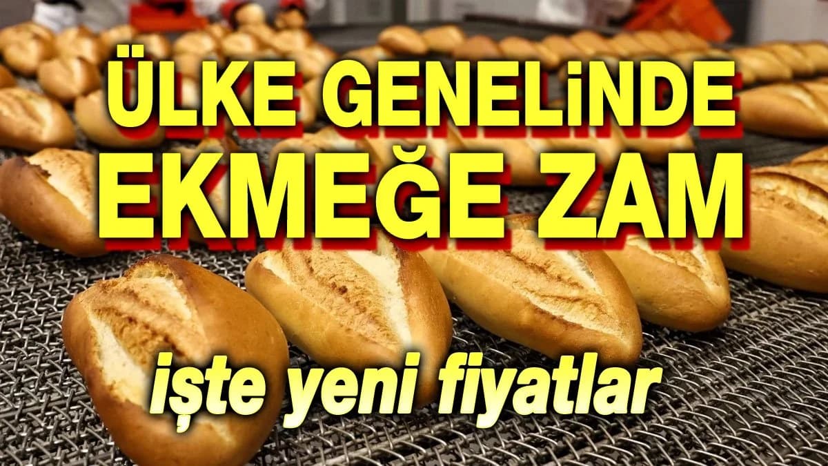 Türkiye Genelinde Ekmeğe Zam: 200 Gram Ekmek 17,5 TL Oldu, Gözler Afyonkarahisar'a Çevrildi