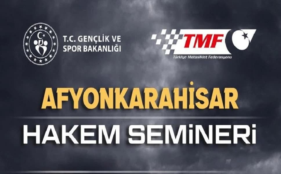 Afyonkarahisar, 2026 Yılı Motor Sporları Hakem ve Lisans Seminerine Ev Sahipliği Yapacak