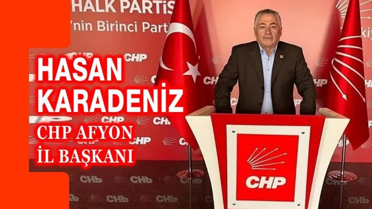 CHP Afyonkarahisar İl Başkanı Karadeniz'den 'İstiklal Marşı' Tepkisi: "Milli Vicdanı Hedef Almaktır"