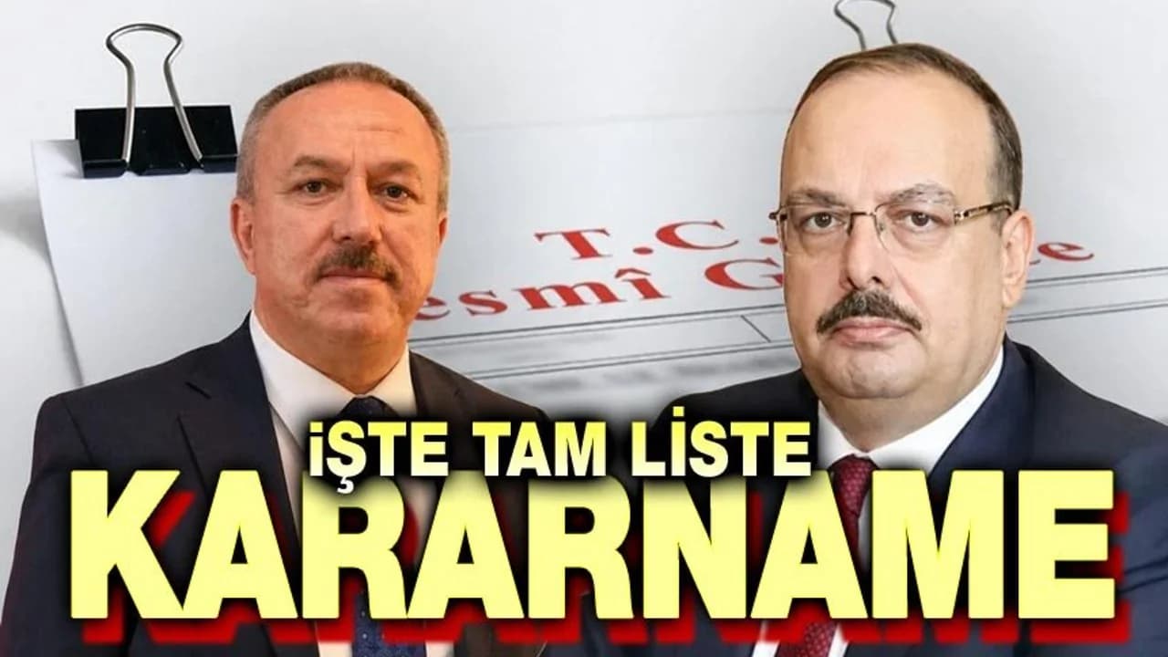 İçişleri Bakanlığı'nda Kapsamlı Atama Kararnamesi: Mülki İdare ve Emniyette Yeni Dönem