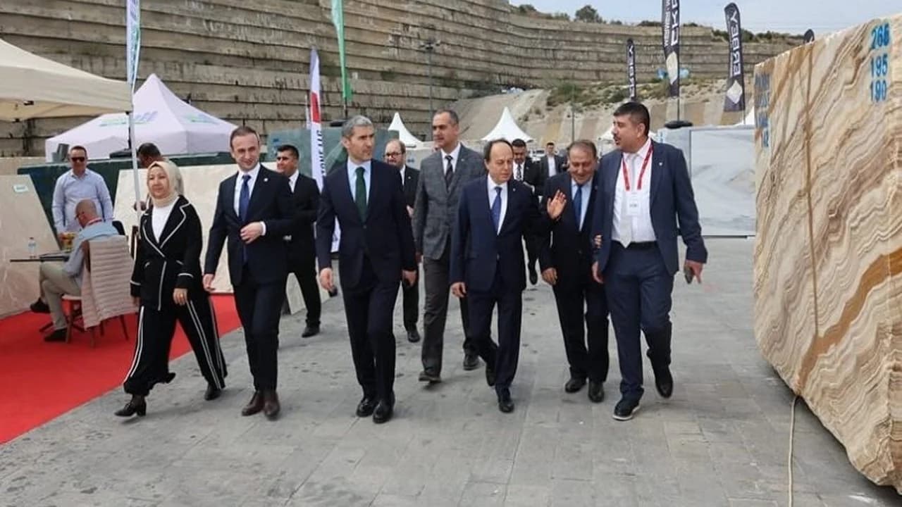Afyonkarahisar Mermer Sektörü 31. Marble İzmir Fuarı'na Çıkartma Yaptı