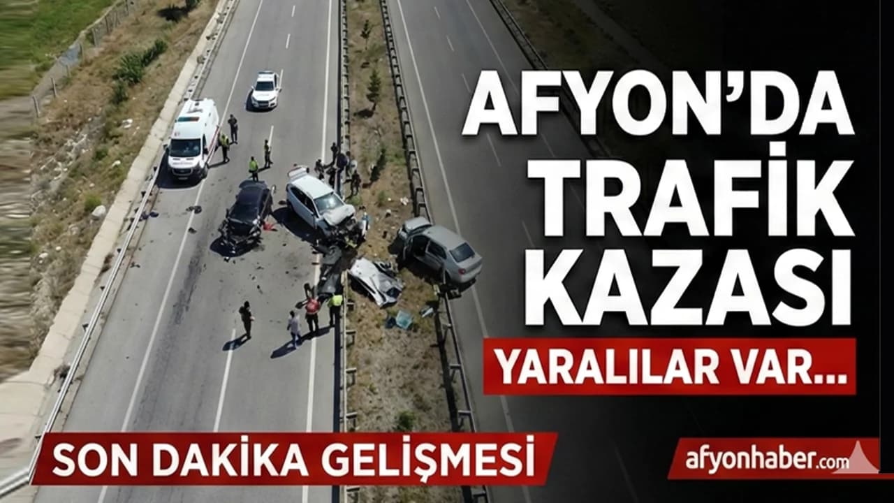 Afyonkarahisar'da Kontrolden Çıkan Otomobil Ağaca Çarptı: İki Yaralı