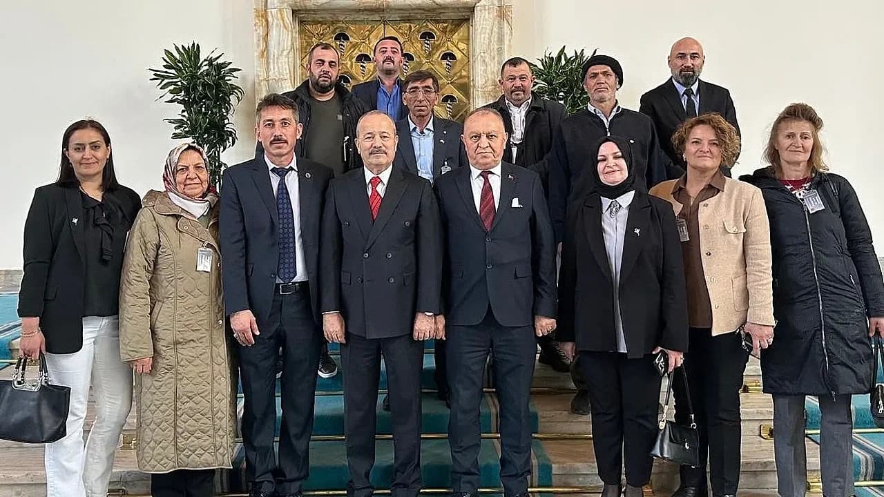 MHP'li Taytak'tan Ankara'da Emirdağ Çıkarması: Teşkilat ve Muhtarlar Meclis'te