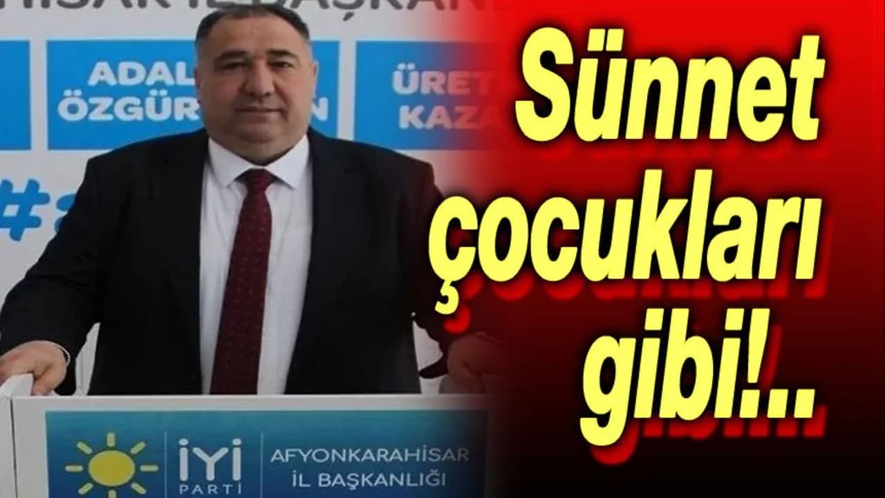 İYİ Parti İl Başkanı Mısırlıoğlu’ndan Protokol Tepkisi: "Burası AK Partililerin Vilayeti Değil"
