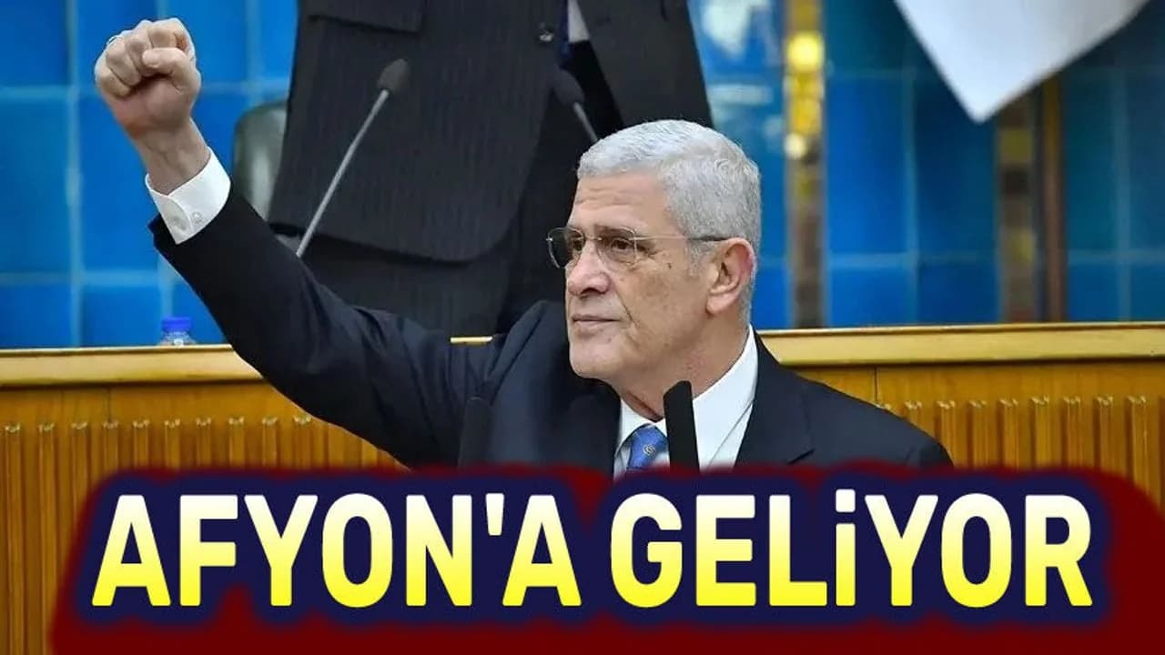 İYİ Parti Lideri Dervişoğlu Afyonkarahisar’a Geliyor: Dev İftar Buluşması İçin Geri Sayım