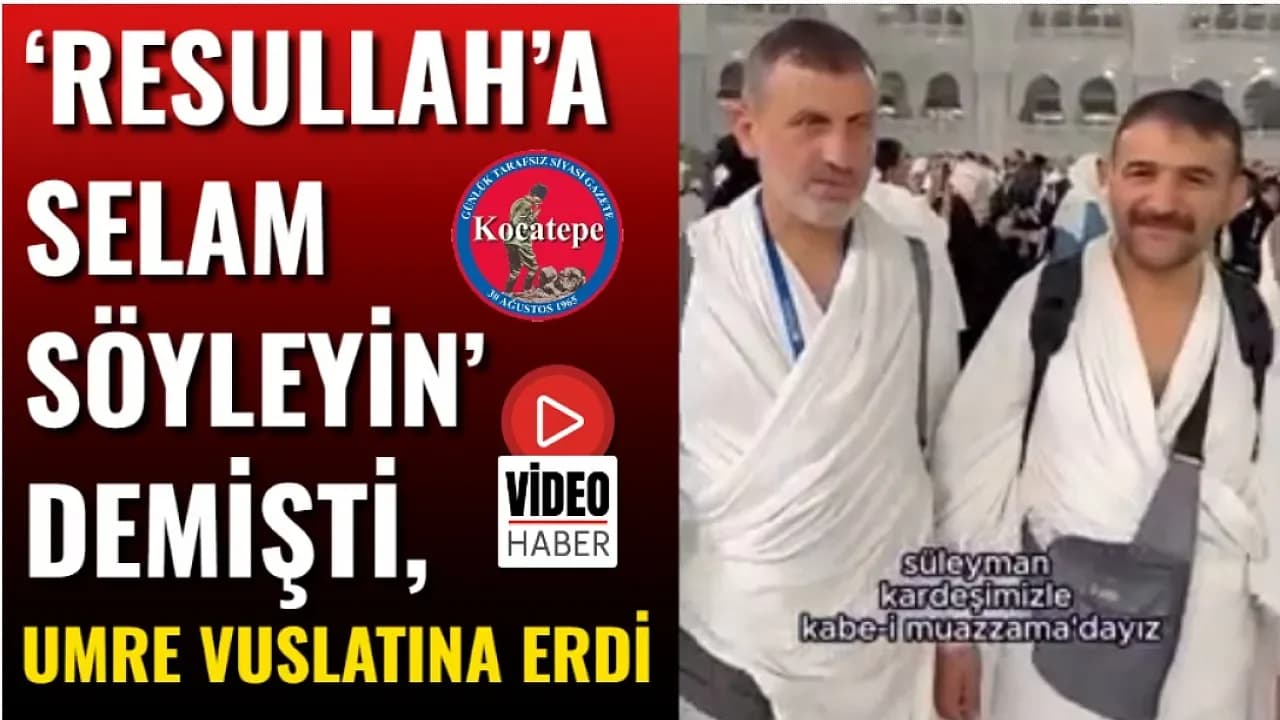 "Resulullah'a Selam Söyleyin" Diyen Havalimanı Görevlisinin Gönül Çağrısı Yanıtsız Kalmadı