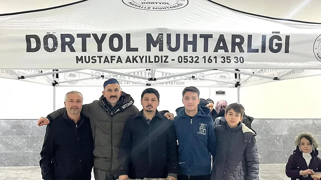 Dörtyol’da Kandil Bereketi: Hacı Mehmet Sayın Camii’nde Anlamlı Buluşma