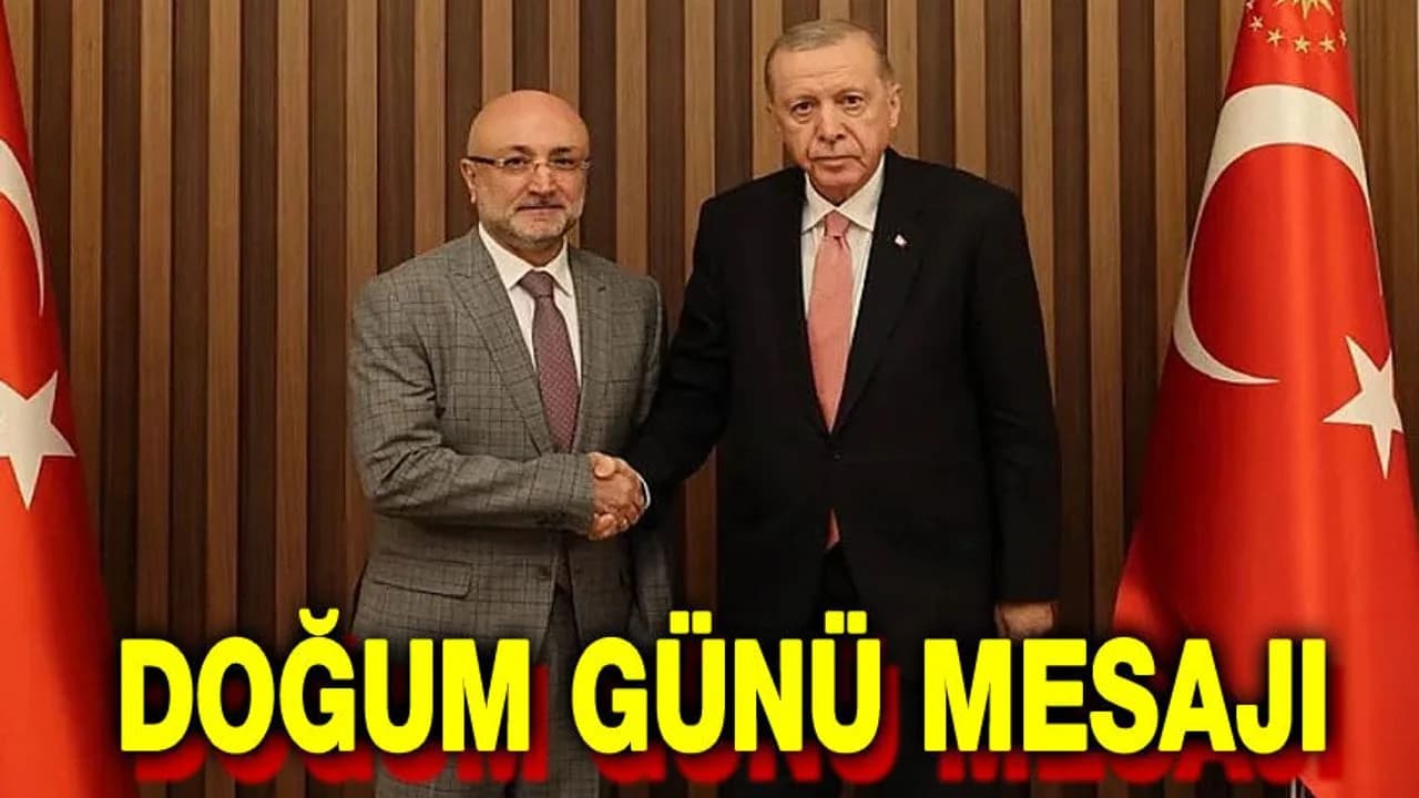 Başkan Şahin’den Erdoğan’a Doğum Günü Tebriği: "Mücadele Azmi En Büyük İlham Kaynağımız"