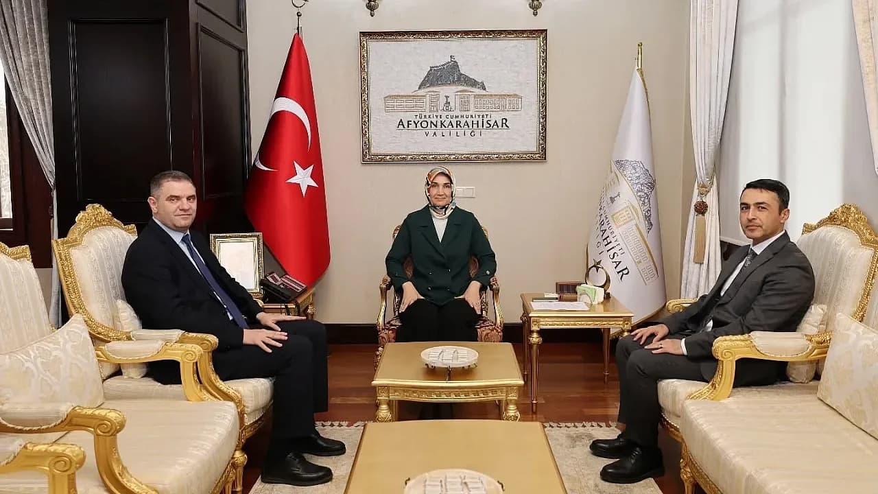 Vali Yiğitbaşı’ndan Basın İlan Kurumu Heyetine Kabul